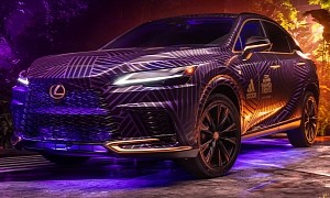 Lexus and Adidas Team Up for Custom RX Inspired by Marvel's Black Panther: Wakanda Forever