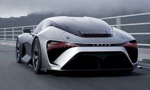 Lexus Appeases Social Media With New Images of Its Future Electric Sportscar