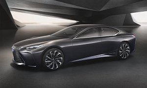 Lexus Brings the LF-FC Flagship Concept to the Detroit Auto Show