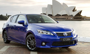 Lexus CT 200h F Sport Rolled Out