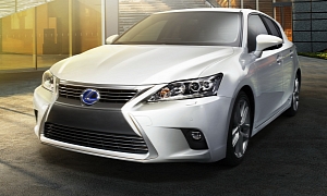 Lexus CT 200h Facelift First Official Images Released