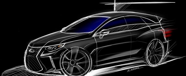 Lexus UX 250h sketch