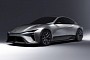Lexus Drops More Photos of Its EV Concept Sedan on Facebook