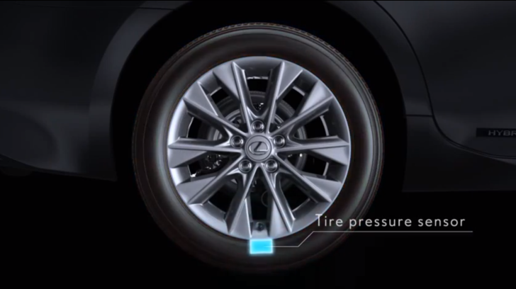 2013 Lexus ES Tire Pressure Sensor