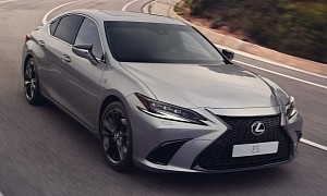 Lexus ES Upgraded for the 2023 Model Year, Sports Sedan Becomes Smarter