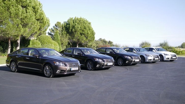 Lexus LS Lineup