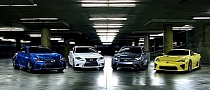 Lexus F Performance Lineup In New Awesome Clip
