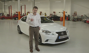 Lexus Giving Winter Driving Tips Using IS F Sport