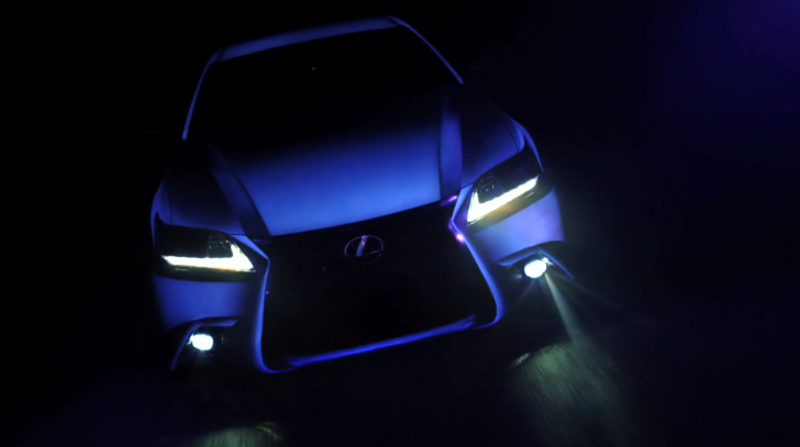 2013 Lexus GS With Fluorescent Paint