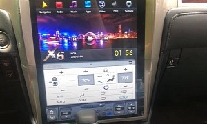 Lexus GX 460 Gets a Taste of Tesla with a 15-inch Vertical Screen