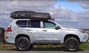 Lexus GX 460 Overland Concept Is a Luxury Off-Road-Ready RV