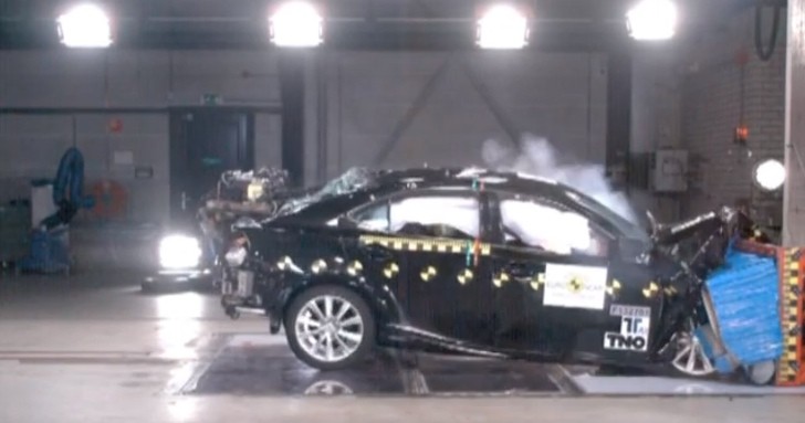 Lexus IS 300h crash test