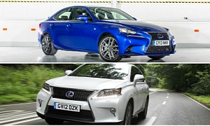 Lexus IS and RX Sales Rising Steadily in the UK