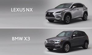 Lexus Is Back, This Time 'Proving' the NX Is Better than the BMW X3
