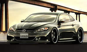 Lexus IS-F Coupe Imagined