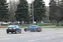 Lexus IS-F Driver Does Perfect Drift Through Busy Traffic