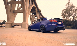 Lexus IS F Looks Awesome With Matte Wheels