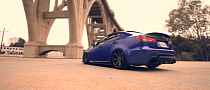 Lexus IS F Looks Awesome With Matte Wheels
