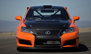 Lexus IS F To Bear Tony Hawk Foundation Decals at Pikes Peak