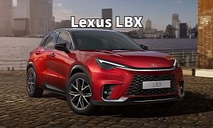 Lexus LBX Is Brand's Smallest Model Yet, Will Feature a 134-Horsepower Hybrid Powertrain