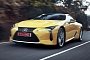 Lexus LC F Rumored to Get 600 HP Twin-Turbo V8 in 2019
