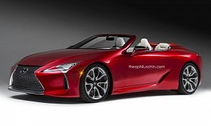 Lexus LC 500 Convertible Rendering Grabs Attention, We See Desirable One-Off
