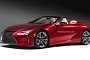 Lexus LC 500 Convertible Rendering Grabs Attention, We See Desirable One-Off