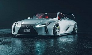 Lexus LC500 "Archangel" Rendering Shows Hypercar Looks, Approved by Lexus Itself