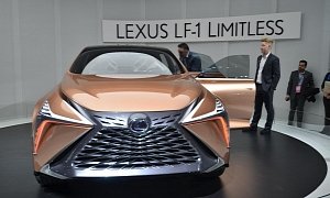 Lexus LF-1 Limitless Concept Arrives in New York Before Christmas