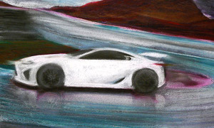 Lexus LF-A Painting Released