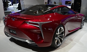 Lexus LF-LC Concept at LA Auto Show <span>· Live Photos</span>