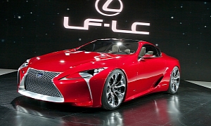 Lexus LF-Lc Concept Unveiled in Detroit