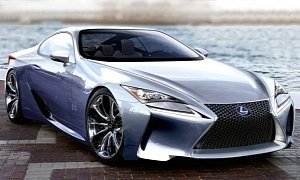 Lexus LF-LC Said to Revive the SC Model in 2017