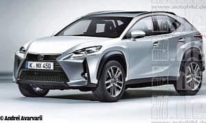 Lexus LF-NX Production Model Imagined for First Time