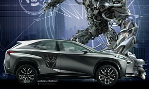 Lexus LF-NX Would Make For a Perfect Megatron