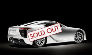 Lexus LFA Already Sold Out