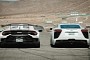 Lexus LFA Drag Races Lamborghini Huracan STO, V10 Showdown Concludes Rather Obviously