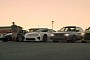Lexus LFA Drag Races Porsche Carrera GT, Old and New Audis Set the Stage