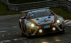 Lexus LFA Finished 37th Overall at the 24 Hours of Nurburgring