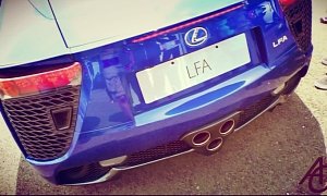 Lexus LFA Sings its Songs on Top Gear’s Test Track