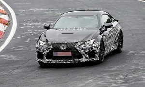 Lexus Looking to Fix RC F With Facelift Testing on the Nurburgring