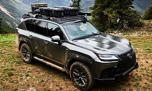 Lexus LX 600 Alpine Lifestyle Concept Boasts All-Terrain Tires and Lots of Onboard Storage