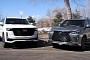 Lexus LX570 and Escalade Luxury Family Hauler SUVs Have Old vs. New School Brawl