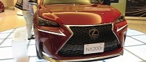 Lexus NX 200t Shows up in New Matador Red Mica