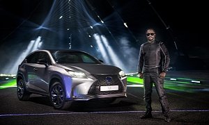 Lexus NX and Will.I.Am Played With Lasers and Sounds, Here's the Final Result