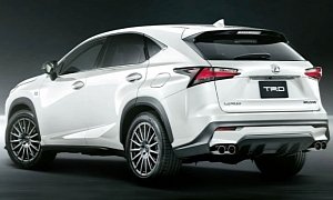Lexus NX Gets Launched in Japan and Receives TRD Treatment