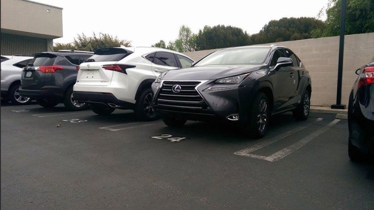 Lexus NX spotted