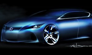 Lexus Premium Compact Concept Teaser Released