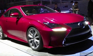 Lexus RC 300h Previewed Before Official Tokyo Debut