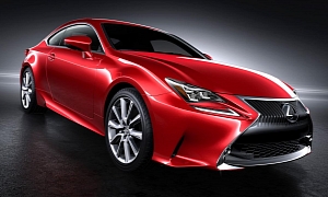 Lexus RC Coupe Getting New Red Paint Color